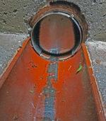 Rattenschutzklappe für den Revisionsschacht von PipeSec