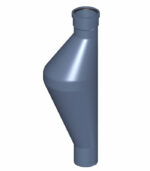 Rattentrichter Poloplast für senkrechte Abwasserrohre