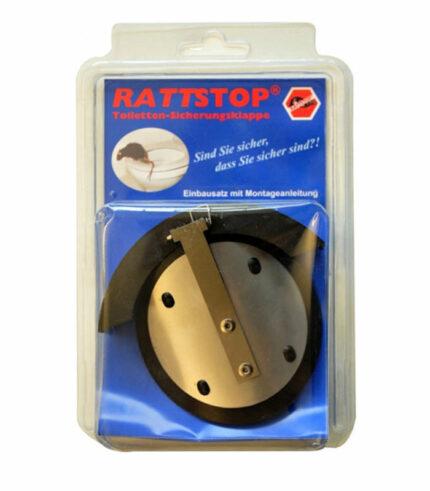 Rattstop Rattenklappe zum nachrüsten im WC