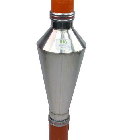 Rattentrichter verbaut - Schutz vor Kanalratten in der Toilette