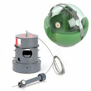 Köderstationen für den Einsatz im Kanal