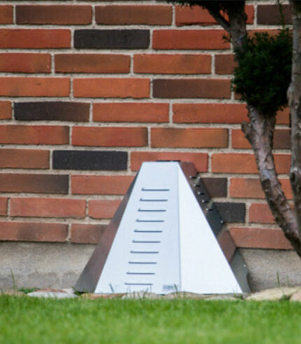 Rattenfalle an der Fassade