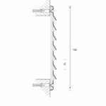 Maßblatt Lüftungsgitter - Lüftungsöffnungen geben Mäuse und Ratten schützen