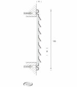 Maßblatt Lüftungsgitter - Lüftungsöffnungen geben Mäuse und Ratten schützen