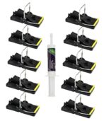 Mäusefallen Sparpaket - 10 Fallen und Köder