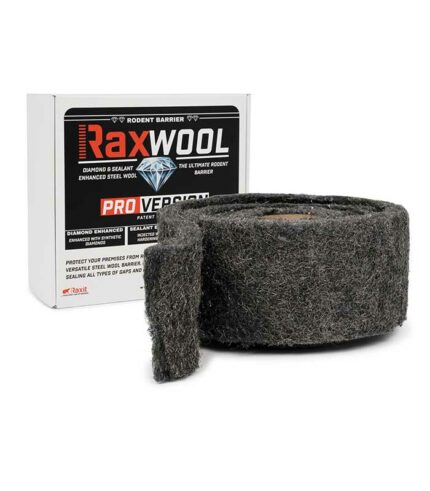 RaxWool das Edestahl Füllgewebe zur Abdichtung von Mäuselöchern