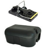 Rattenköderbox mit Schlagfalle