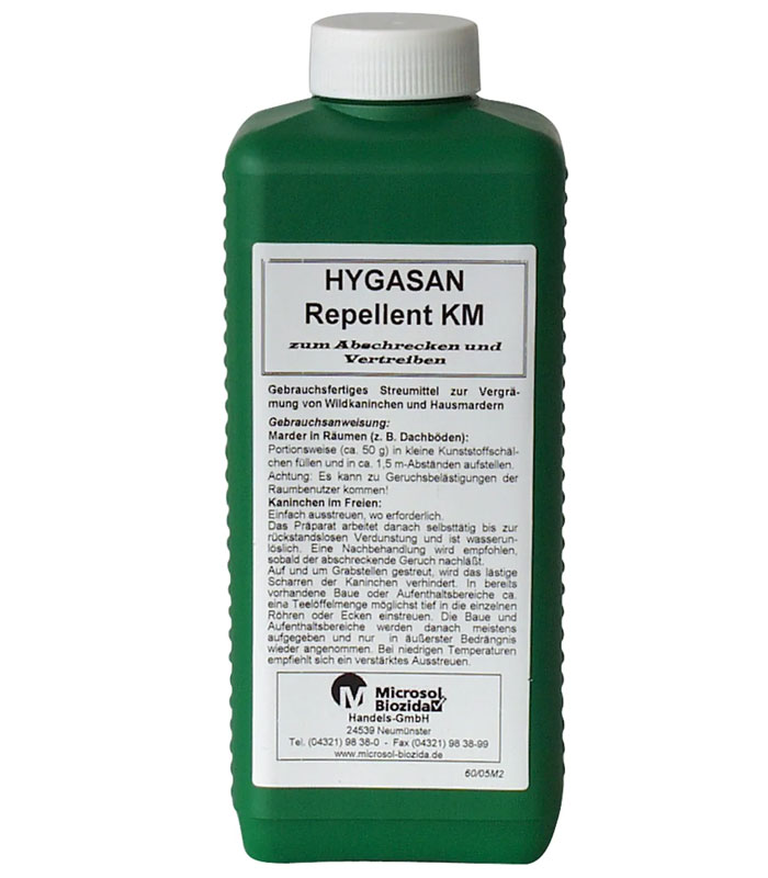 HYGASAN Repellent KM - Streugranulat zur Marderabwehr