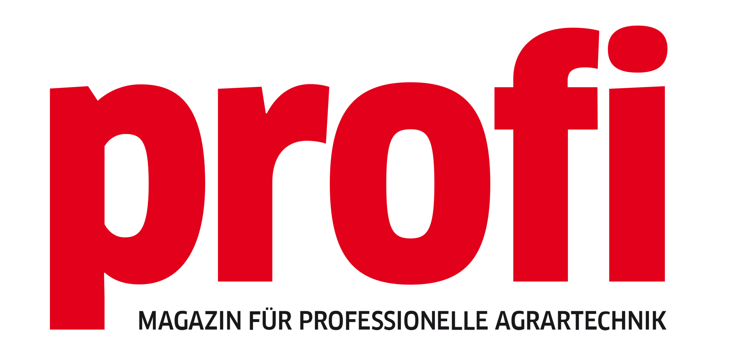 Logo von profi – Magazin für professionelle Agrartechnik, herausgegeben seit 1989 vom Landwirtschaftsverlag Münster, Deutschland